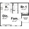 thumbnail image 2 of Advanced House Plans: Builder Ready Blueprints | Bentonville 29558 | Cabin Plan, 2 of 3