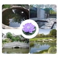 thumbnail image 5 of JilgTeok 2 Packs Solar Pool Lights Floating Lotus Flower Light LED Floating Solar Pond Light for Pool Garden Home Spring Decoration, 5 of 9