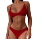 thumbnail image 4 of Trajes de baño tankini para mujer Traje de baño diario para mujer Conjunto de traje de baño conservador de cuerpo cómodo Traje de baño de dos piezas para mujer, 4 of 5