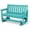 Aruba, variant on SERWALL 2 Person Patio Glider Rocking Chair, Weather-Resistant Swinging Bench for Outdoor Porch Garden