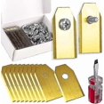 thumbnail image 1 of 30 Pcs Lames de Rechange pour Tondeuse, Lames en Acier Inoxydable pour Tondeuse, 1 of 4