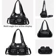thumbnail image 3 of Sunyuer Soft PU Leather Tote Bag for Women, Large Capacity Hobo Handbag Shoulder Bags Multi-Pocket Crossbody Bag, 3 of 7