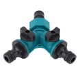 thumbnail image 1 of Adaptador De Tres Vías, Con Junta Tipo Y De Interruptor, 4.3x4.1in Con Conector De Pezón Universal Conector De Tres Vías Para Jardinería Doméstica Proyectos Ecológicos Patio ANGGREK ABJY35, 1 of 8