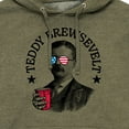 thumbnail image 3 of Instant Message - Teddy Brewsevelt - Men's Pullover Hooded Fleece Sweatshirt, 3 of 7