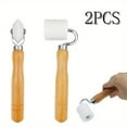 thumbnail image 6 of [Smoothing Roller] 2pcs Smoothing Roller | Wallpaper Tool for Flat and Corner Wall Paper Installation, Contact Paper, Auto Car Audio Sound Deadening Application, 6 of 7