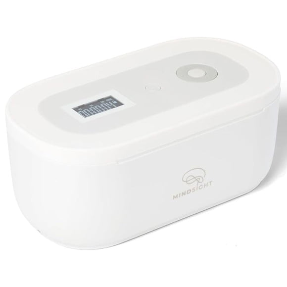 Caja con cierre Mindsight con temporizador, 3 modos, 23 x 13 x 10 cm