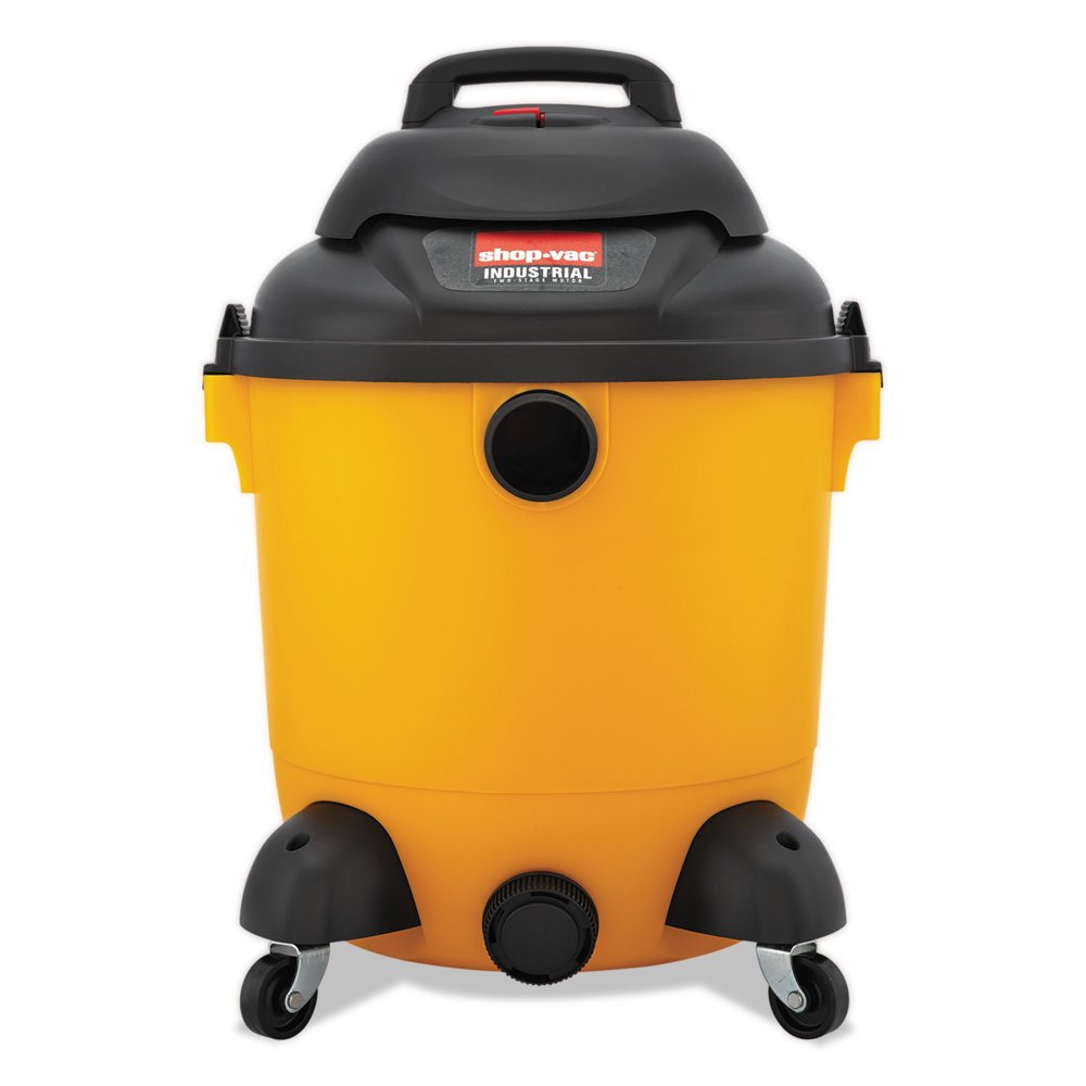 ShopVac Industrial Wet/Dry Vacuum, 12gal, 2.5hp, Yellow/Black