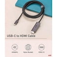 thumbnail image 2 of Cable USB C a HDMI para iPhone 4K @60Hz, 1,8 m, Thunderbolt 4/3, 2 of 9