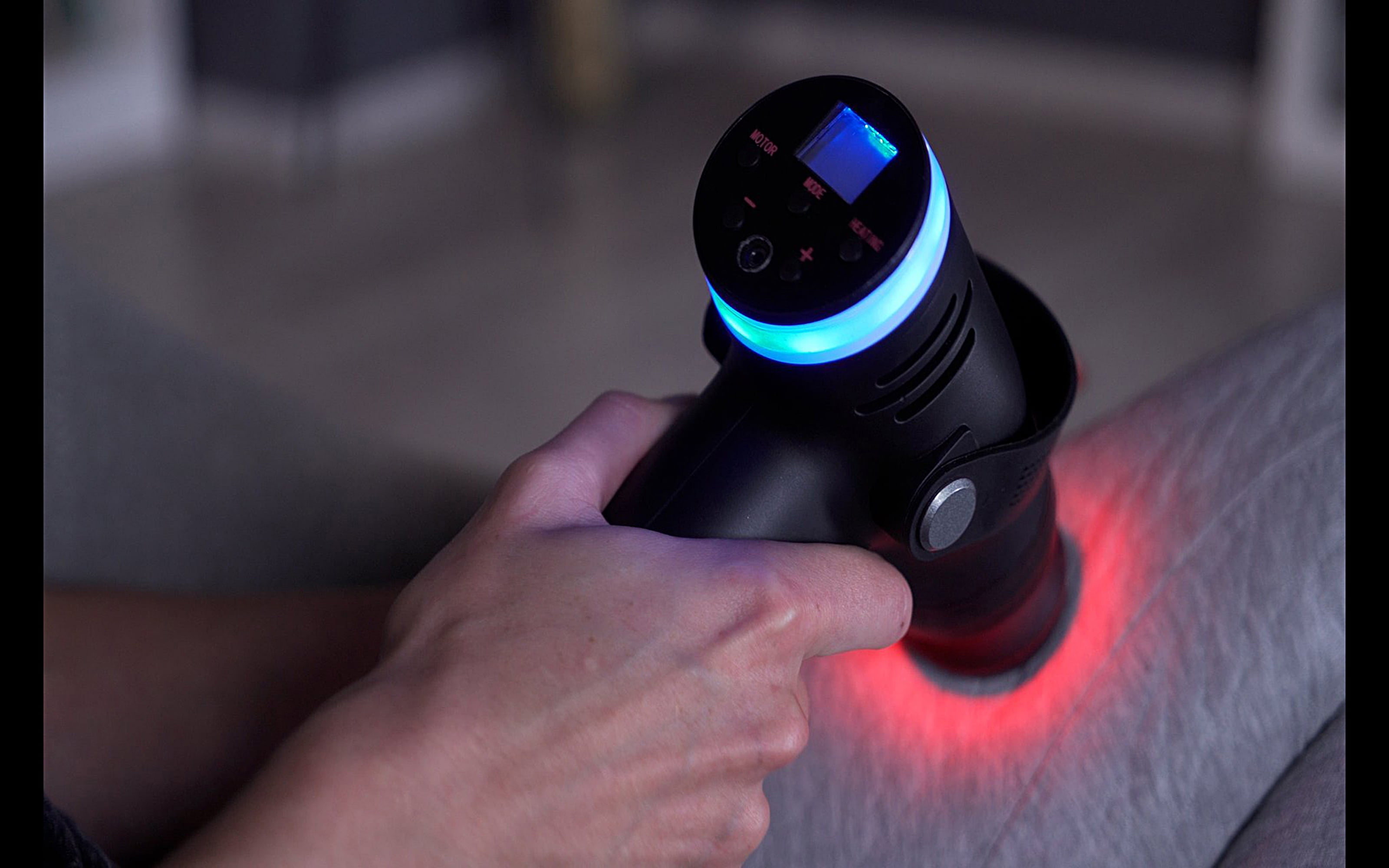 Evertone Thermo Percussion Massage Gun – 8 Heads & Dual Warm-Up Tech for Deep Muscle Therapy