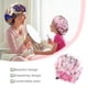 thumbnail image 4 of Jumpingount Sleep Bonnet Extra Large Sleeping Hat Doble capa con cordón con buena elasticidad Turbante para el cabello Suministros para la cabeza Sombreros rosado Jumpingount AP009761-01, 4 of 6