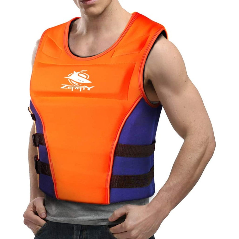 Boating Sports & Outdoors Zeraty Men Life Jacket Impact Vest Buoyancy