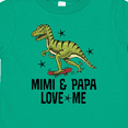 thumbnail image 4 of Inktastic Mimi and Papa Love Me Grandchild Dinosaur Boys Toddler T-Shirt, 4 of 5