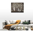 thumbnail image 4 of Farmhouse Vintage Cotton Wall Art Country Flower Pictures Wall Decor Rustic Canvas Print Painting Modern Home Framed Artwork For Kitchen Bathroom Living Room Bedroom 12"X16", 4 of 6