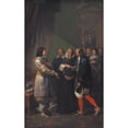 thumbnail image 2 of Nicolai Abraham Abildgaard 16x24 Black Ornate Framed Double Matted Museum Art Print Titled: Absolute Monarchy Assigned to Frederik III in 1660 (1783), 2 of 5