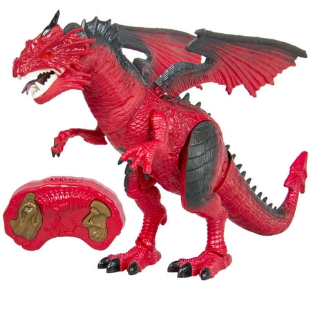 Anime Robot - Best Choice Products Remote Control Walking Dragon Lights & Sounds Kid Pet Toy Animal