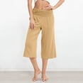 thumbnail image 3 of Kureaily Women's Cropped Pants Summer Casual Pants With Pockets Women's Casual Pants Women Lightweight Pants, 3 of 5