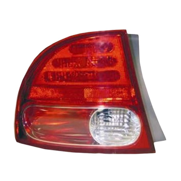 New Left Tail Light Compatible With Honda Civic Hybrid Sedan 2006 2007 2008 By Part Numbers HO2800166 33551SnAA02