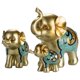 thumbnail image 2 of Estatua de de Buena de Resina Lucky Fengshui Escultura de s de Buena Estantería para Libros pequeña sala Estatuilla Conjunto mixto 3 Soledad Estatua de escultura de elefante, 2 of 10