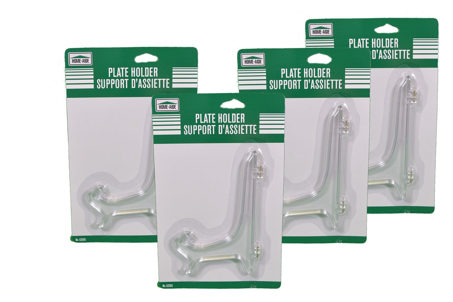 Decorative Display Stands Lot of 4 Clear Plastic Decorative Plate Holders Display Stand Easels -  Walmart.com