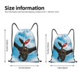 thumbnail image 4 of Bolsa clásica con cordón de Cómo entrenar a tu dragón, plegable, para deportes, fitness, unisex, para viajes y deportes de playa, tamaño mediano, 4 of 8