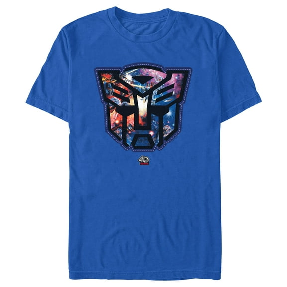 Men's Transformers Autobots Space Battle Logo  Graphic T-Shirt