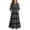 Dark Gray, variant on Girls Summer Maxi Dress Kids Striped Short Sleeve T-Shirt Dress for School Casual Dress with Pockets Navy 9-10 Years