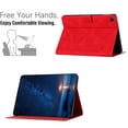 thumbnail image 5 of ELEHOLD Case for Samsung Galaxy Tab A8 10.5 (2022),Premium PU Leather Case with Auto Sleep/Wake & Adjustable Stand,Red, 5 of 11