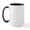 White/Black Inside, variant on CafePress - Snoopy And Woodstock Hall - 15 oz Ceramic Large White Novelty Mug