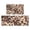 Beige And Brown, variant on Beige and Black Of Leopard Print Kitchen Rugs Sets Of 2,Anti Fatigue Kitchen Mat Rugs Non Slip Washable,Decorative Kitchen Floor Mats for Kitchen,Sink,Laundry,17"x30" 17"x47"