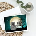 thumbnail image 2 of Halloween Scary Chow Chow Blue Greeting Cards and Envelopes Pack of 8, 2 of 2