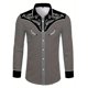 thumbnail image 1 of Camisa étnica de fiesta tribal festiva para hombre, moda para exteriores, camisa con botones, camisa para acampar, blusas suaves y cómodas, tallas grandes 2024, 1 of 6