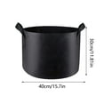thumbnail image 2 of 10-Pack 10 Gallon Grow Bags, Thickened Nonwoven Fabric Pots with Reinforced Handles & Labels, Heavy Duty Aeration Cloth Planters for Vegetables, Fruits, Flowers, 2 of 5