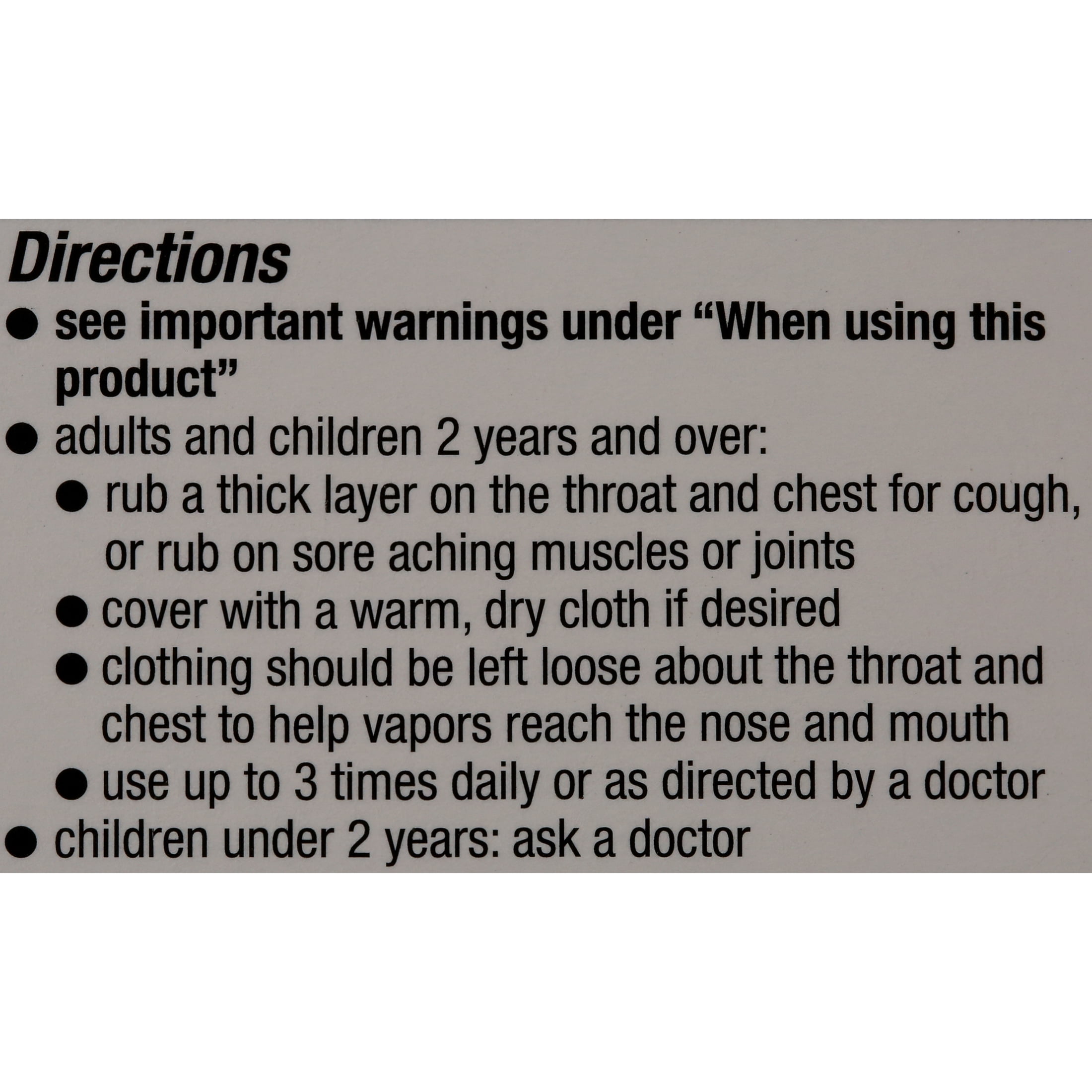 Equate Camphor Gluten-Free Cough & Cold Ointment 4.8% 3.53 oz (100g), Compare to Vicks® VapoRub®