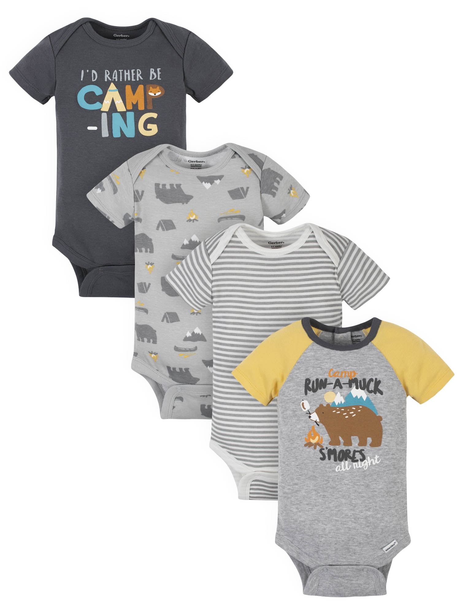 Gerber Baby Boys Short Sleeve Onesies Brand Nigeria Ubuy