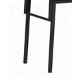 thumbnail image 5 of Modern Metal Dining Chairs - 1-Piece with Black PU Cushion, 5 of 5