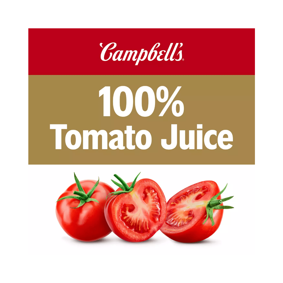 Campbell's 100% Tomato Juice, 6 pk-pack of 2