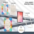 thumbnail image 3 of Funda Resistente a Golpes para Samsung Galaxy Tab S11, Funda Protectora de Silicona + Capa de PC Anti Caída con Asa Giratoria de 360°, Soporte, Correa para el Hombro, Colorida, para Galaxy Tab S11, 3 of 9