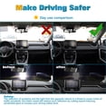 thumbnail image 5 of Xotic Tech Center Console Dashboard Mat Pre-Cut Non-Slip Sunshield Sun Glare Protector Dash Carpet Pad Black Cover Compatible with Toyota RAV4 2019-2024, 5 of 8