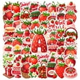 thumbnail image 3 of 35pcs-50pcs Sweet Strawberry PVC Sticker Decals Kids Stickers Stationery Stickers for Fridge Luggage Suitcase, 3 of 9