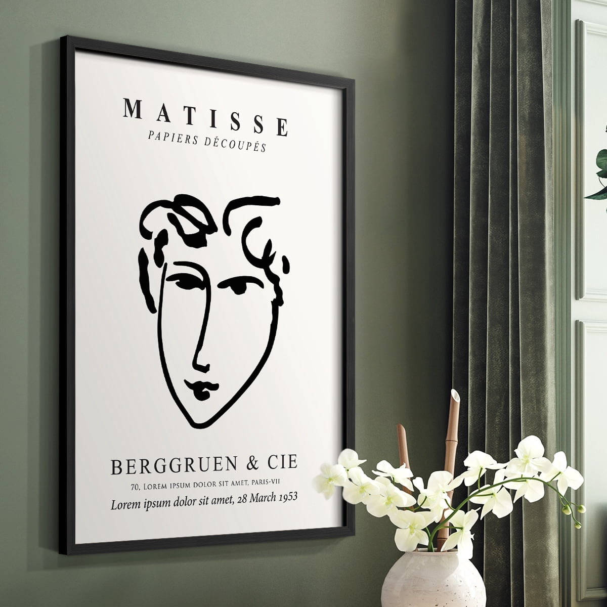 Matisse LXXVI Framed Print - Solid Wood