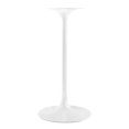 thumbnail image 4 of Modway Lippa 28" Square Wood Grain Bar Table in White Natural, 4 of 7
