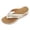 White, variant on Willtoo Orthopedic Sandals for Women 2026 Ladies Arch Support Wedge Flip Flops Casual Beach Sandal Slippers