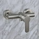 thumbnail image 2 of Grifo mezclador de ducha de pared de acero inoxidable con monomando para agua fría y caliente, 2 of 4