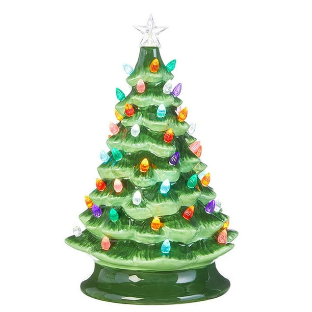 Raz Imports 2020 Happy Hollydays Vintage Lighted Tree