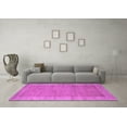 thumbnail image 3 of Ahgly Company Indoor Rectangle Abstract Purple Contemporary Area Rugs, 8' x 12', 3 of 4