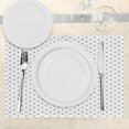 thumbnail image 3 of Ambesonne Anchor Place Mats Set of 4, Yacht Ship Cruise, Standard Size, Navy Blue White, 3 of 6