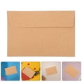 thumbnail image 2 of Hemoton 60 PCS Kraft Paper Cash Envelopes A4 Size Self-Seal Budgeting Envelopes for Saving Money, , Cards, Tickets, and Small Parts Storage, 2 of 8