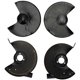 thumbnail image 3 of Grinder Wheel Guard Black High Speed Steel Sprayed Protector Cover for Grinding Machine, 3 of 5