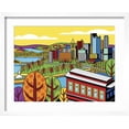 thumbnail image 2 of Art.com Pittsburgh Incline Autumn Pop Giclee Print by Ron Magnes, White Frame Wall Art, 21" x 17", 2 of 5
