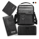 thumbnail image 1 of Bolso Mariconera Hombre Maletin Bandoleras Y Billetera Kit Xtellar negro, 1 of 3